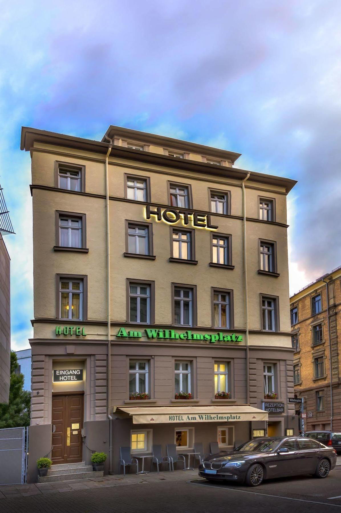 Hotel Am Wilhelmsplatz Stuttgart Exterior photo